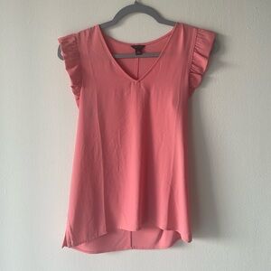 Ann Taylor XS Coral Sleeveless Top